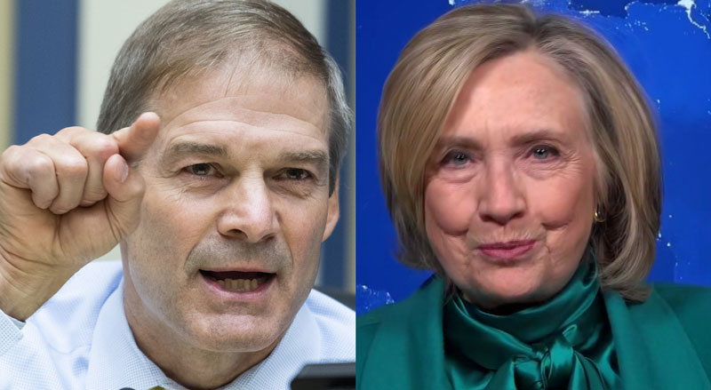 Jim Jordan Issues Warning to Hillary Clinton: ‘We’ve Never Seen Anything like This in History’