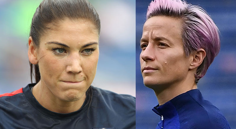 ‘Infuriated’ Hope Solo: Megan Rapinoe Sold Out USWNT with ‘Equal Pay’ Deal