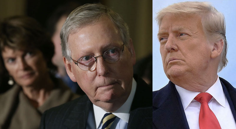 McConnell Goes to War with Trump in Alaska, Plows $7M into Ads Supporting Lisa Murkowski