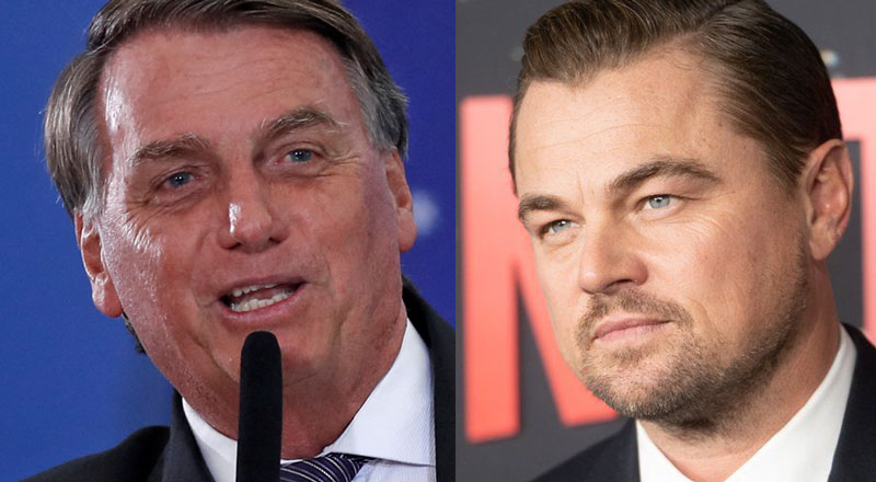 Leonardo DiCaprio Lectures Brazil on Global Warming, Gets Wrecked by Bolsonaro