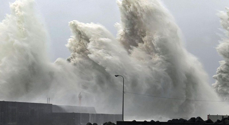 Japan Hit with Major Typhoon, Millions Warned to Evacuate