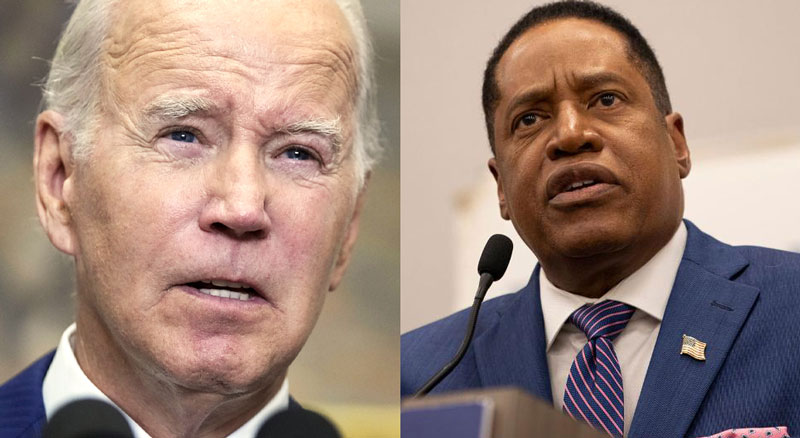 Larry Elder Dooms Biden by Exposing ‘Monstrous’ Racially Charged Past