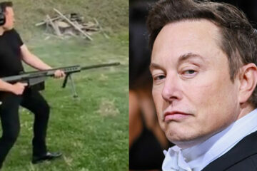 Elon Musk Shares Video of Himself ‘Hip-Firing’ a ’50 Cal’ Gun: ‘I Have an Arsenal of Weapons’