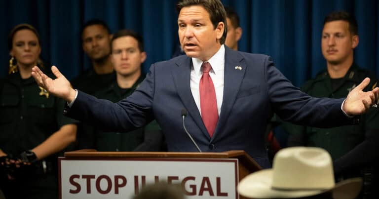 DeSantis Sends Warning to Criminal Illegals: 'You Are Going to Regret