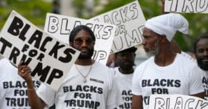 Black Voters Gravitating Toward Trump Across America