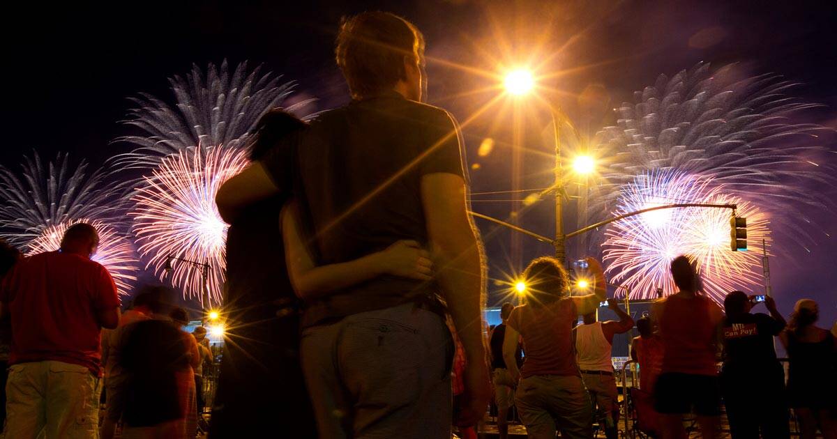 which towns ban fireworks on fourth of july