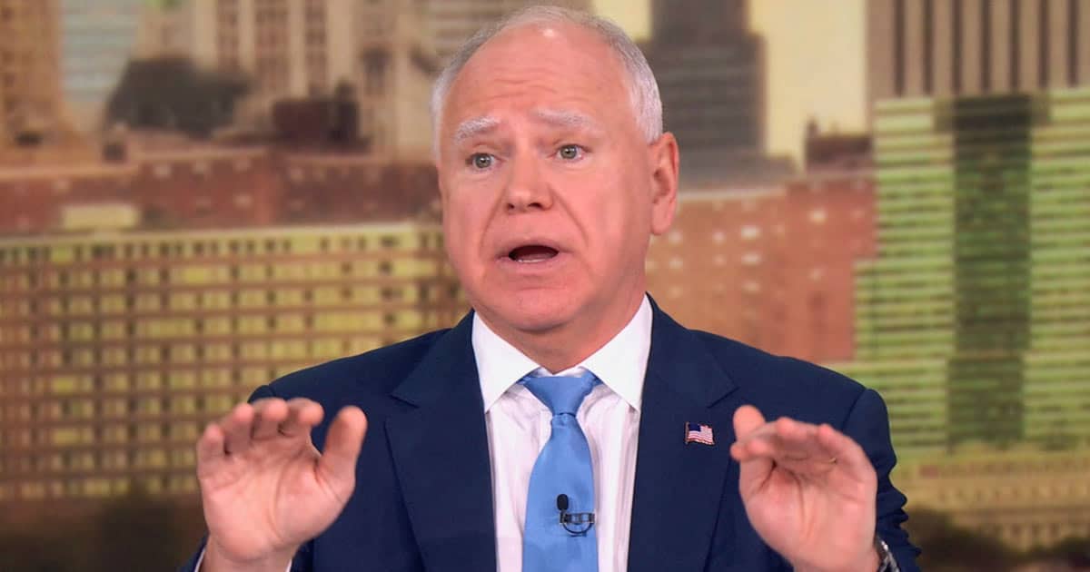 Tim Walz Attacks Trump When 'The View' Asks Him to Explain How Harris' Policies Differ from Biden's - Slay News