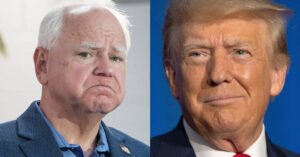 Tim Walz Gets Desperate, Pushes Bizarre Claim That Trump Will Start Wearing ‘Military Uniform’