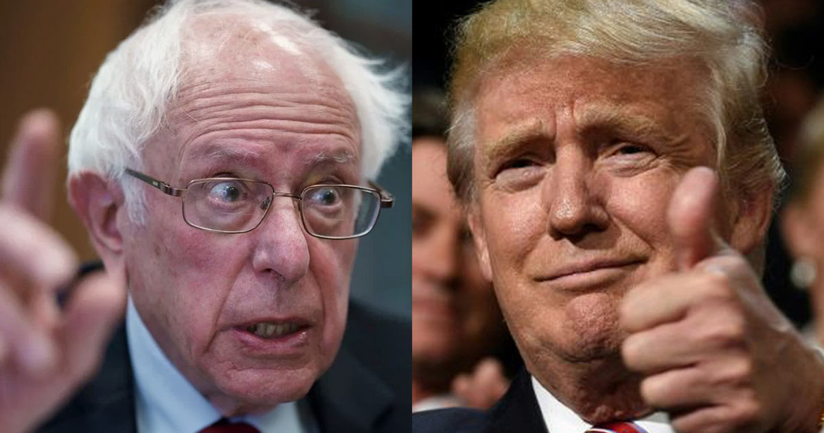 Bernie Sanders Vows to Back Trump If He's 'Serious' About Lowering Drug Prices - Slay News