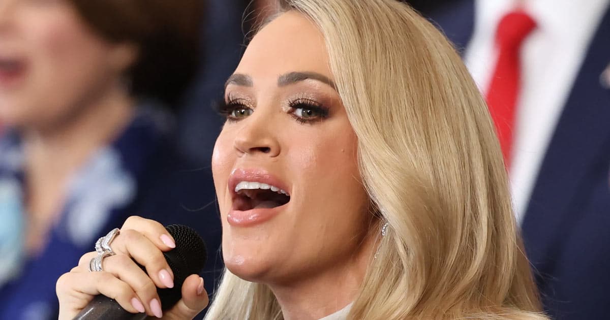 Carrie Underwood Stuns Trump Inauguration Crowd with a Cappella Performance After Technical Failure - Slay News