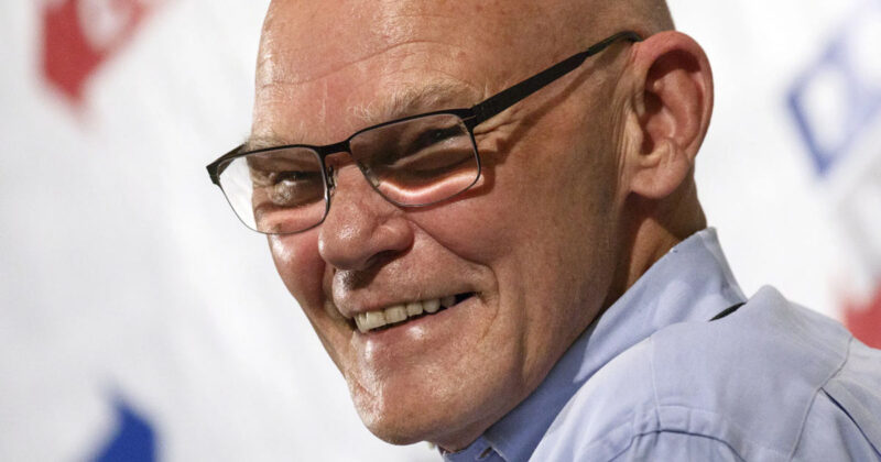 James Carville Urges Democrats to ‘Just Sit Back,’ Claims Trump ‘Collapse Is Already Underway’
