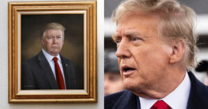 Trump Demands Colorado Remove ‘Purposefully Distorted’ Portrait of Him from State Capitol: ‘Truly the Worst’