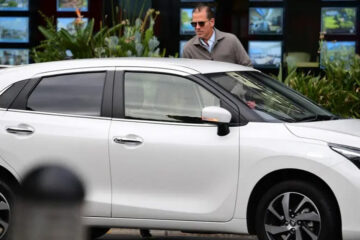 Hunter Biden Spotted Driving Budget Rental Car in South Africa After Trump Pulled His Secret Service Detail