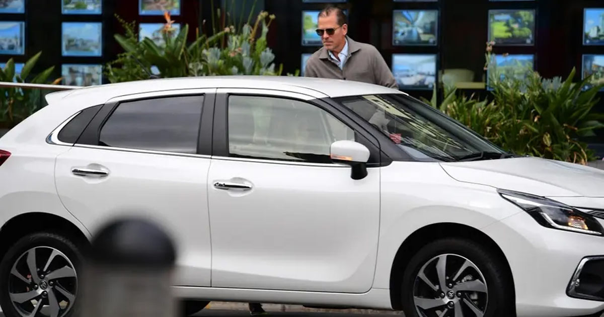 Hunter Biden Spotted Driving Budget Rental Car in South Africa After Trump Pulled His Secret Service Detail thumbnail