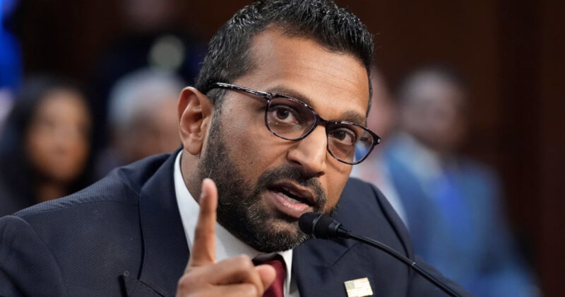 MSNBC Forced to Retract False Claim About Kash Patel