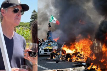 Gavin Newsom Attended Luxury Wine-Tasting Event While Rioters Destroyed Los Angeles