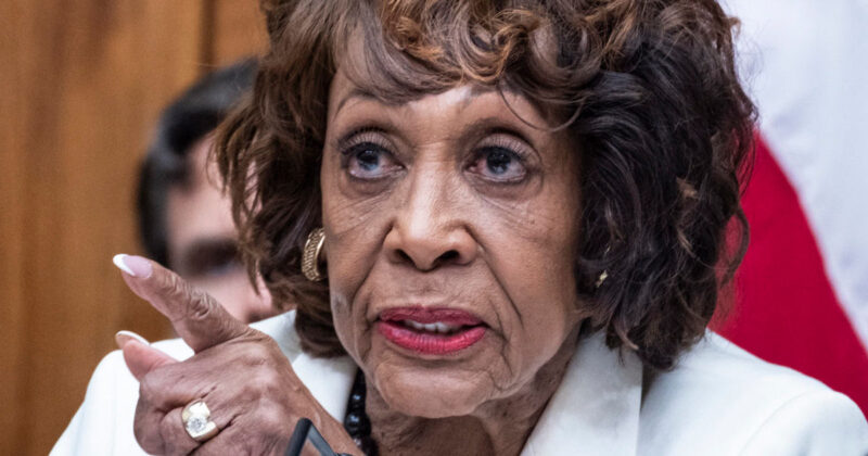 Maxine Waters Fined for Accepting Illegal Campaign Donations