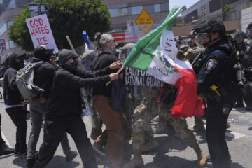 Most Voters Support Trump Sending Troops to LA to Tackle Violent Riots