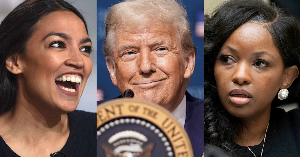 Trump Renews Calls for 'Morons' Crockett & AOC to Take IQ Test: 'Spectacular Show of Stupidity' - Slay News