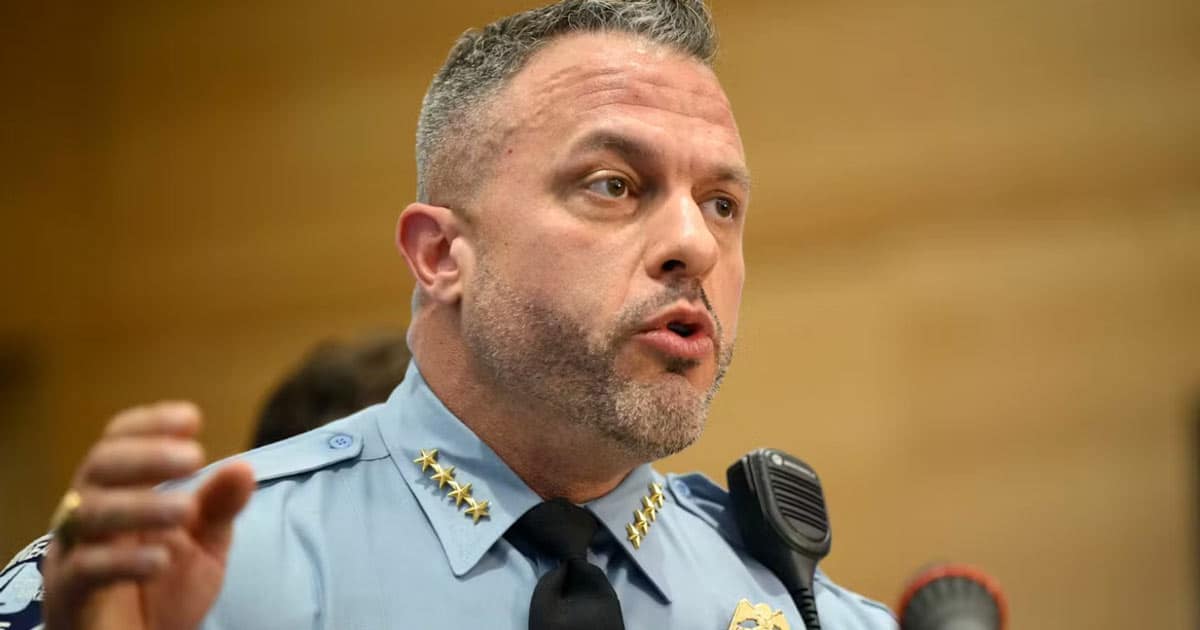 Minneapolis Police Chief Issues Ultimatum Forcing Officers to ‘Intervene’ in ICE Operations or ‘Be Fired’